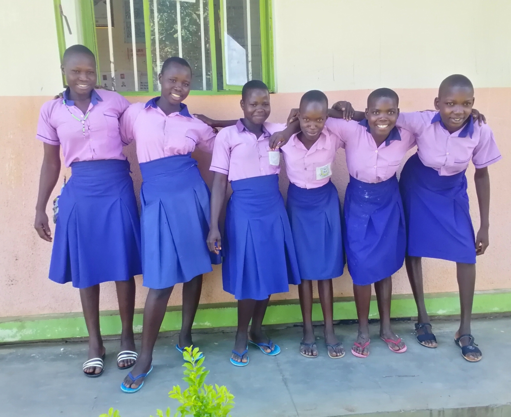 trained girls in MHM at Angicha PS